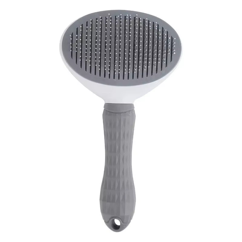 Self-Cleaning Pet Grooming Brush and Comb for Dogs and Cats - Dematting Tool and Hair Remover