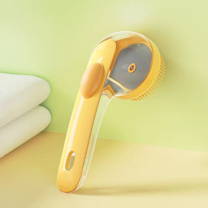 Pet Bath Brush for Small Dogs and Cats: Specialized Grooming Tool for Effective Washing and Massage