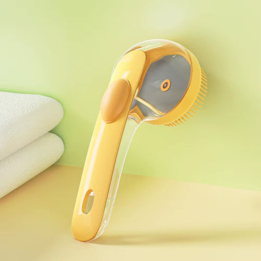 Pet Bath Brush for Small Dogs and Cats: Specialized Grooming Tool for Effective Washing and Massage