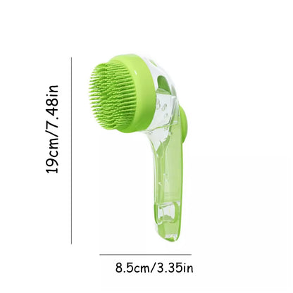 Pet Bath Brush for Small Dogs and Cats: Specialized Grooming Tool for Effective Washing and Massage