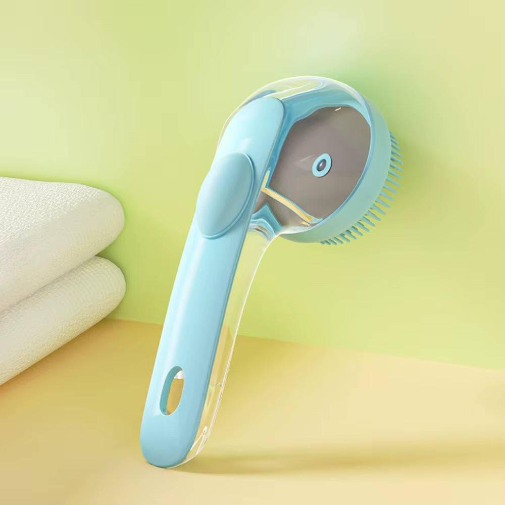 Pet Bath Brush for Small Dogs and Cats: Specialized Grooming Tool for Effective Washing and Massage