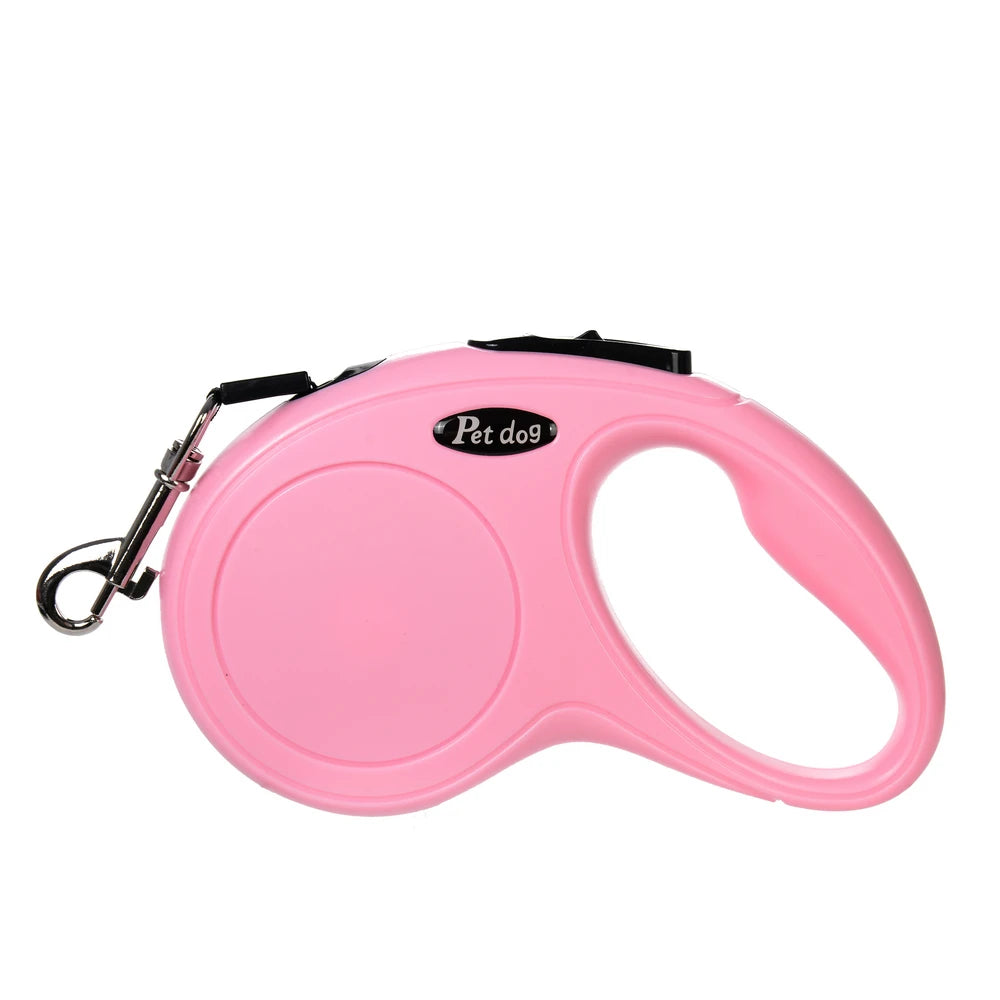 Automatic Retractable Dog Leash for Small to Medium Breeds - Ideal for Walking Cats and Puppies