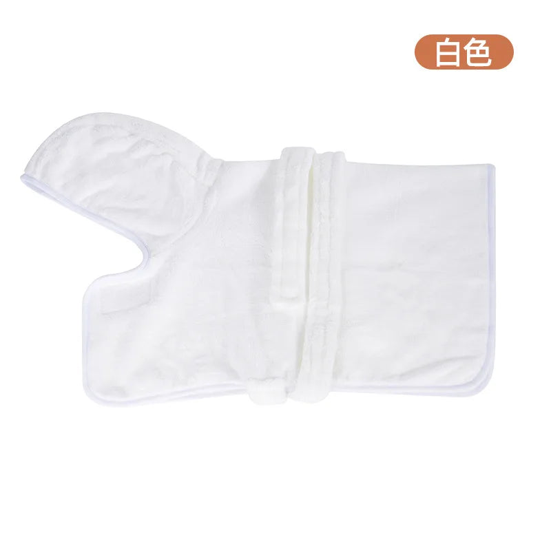 Quick-Drying Absorbent Bath Towel Robe for Small to Medium Dogs and Cats